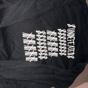 Undefeated Black Tee